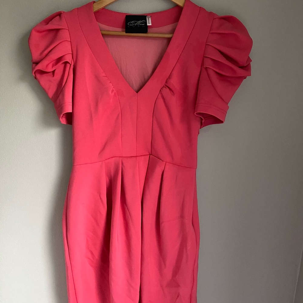 Bright Pink Mini Dress